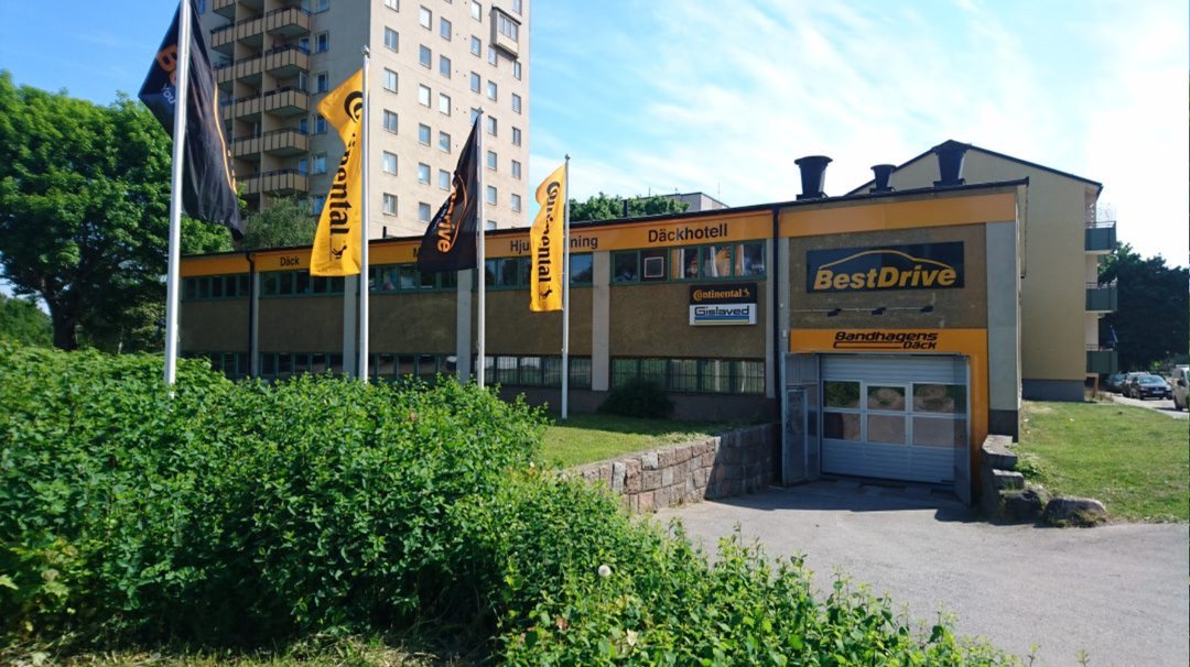 Bandhagens Däck – verkstaden på Skebokvarnsv. 159